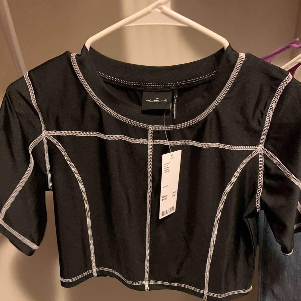 Athletic crop top